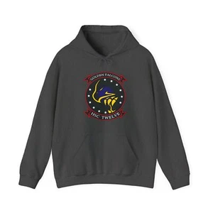 HSC 12 Golden Falcons (U.S. Navy) Hoodie - Picture 1 of 49