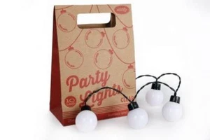 10 vintage retro style utility party LED fairy xmas festoon tree lights set 10x - Picture 1 of 5
