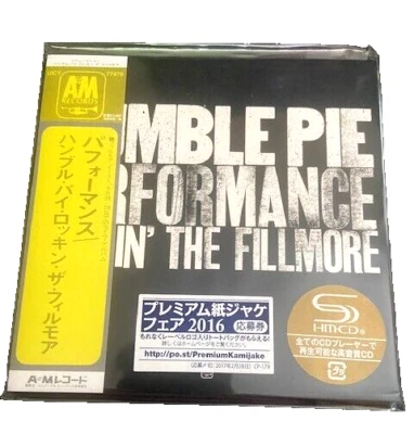 HUMBLE PIE ( Marriott, Frampton ) - Performance Rockin' The Fillmore SHM CD  NEU - Bild 1 von 2