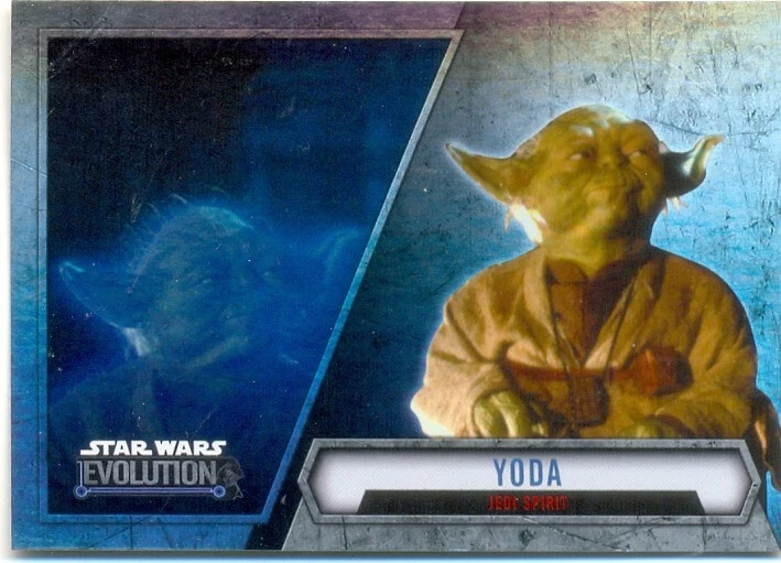 2016 Star Wars Evolution Silver Parallel Card 27 - YODA - Image 1 of 1