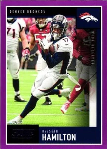 2020 Score #124 DaeSean Hamilton Purple - Picture 1 of 2