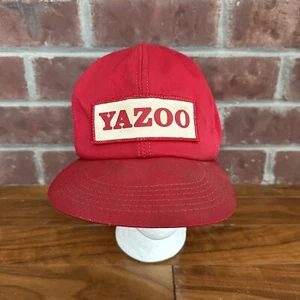 Vintage K Products Hat  Cap Yazoo Snapback Red Cap Made In USA - Picture 1 of 10