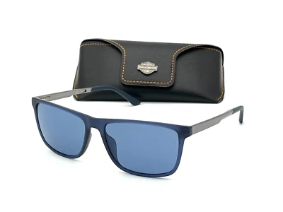 HARLEY DAVIDSON HD0970  91V  Matte Blue  / Blue 58mm  Eyeglasses - Image 1 of 4