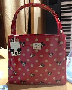 CATH KIDSTON X DISNEY MICKEY & FRIENDS RED SPOT LARGE TOTE SHOPPER BN - Picture 1 of 6