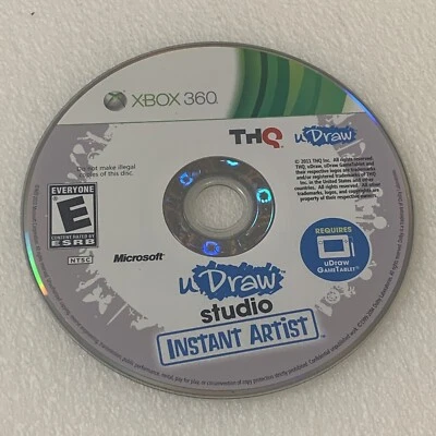Xbox 360 u draw studio instant artist ( disk only ) - Image 1 of 2