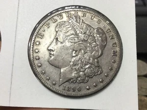 1890-CC Morgan Dollar in Extra Fine - Picture 1 of 2