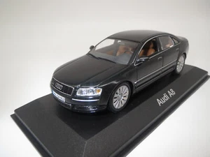 Minichamps Audi A8 (nero-met.) 1:43 in vetrina! - Foto 1 di 12