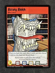 Neopets TCG 100/234 Biting Book Base Set Item Uncommon NM - Picture 1 of 2