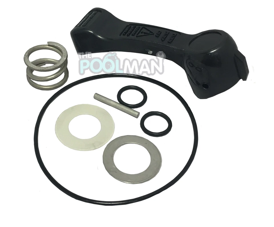 Waterway WVS003 Filter Valve Handle 602-1931 Washer/Pin 800-0150 Spring 827-0002 - Image 1 of 1