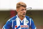 WIGAN: MAX POWER SIGNED 6x4 ACTION PHOTO+COA