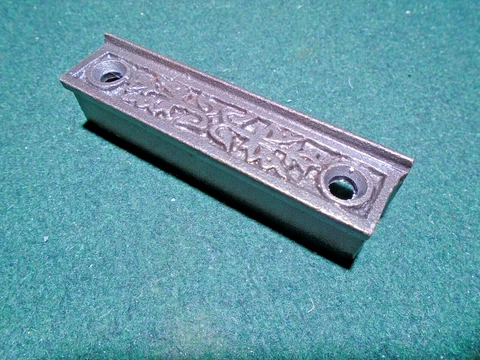 3 3/8" JACOBUS & NIMMICK (J & N) FANCY RIM LOCK - REPRODUCTION  (33106) Cover