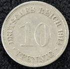 Germany (Empire) 10 Pfennig 1890 to 1916 (Choose the Year) KM12 (GLI-001)