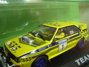 TEAM SLOT 12305 AUDI QUATTRO A2 #1 HONK KONG BELING RALLY 1985 H.MIKKOLA-HERTZ - Picture 1 of 6