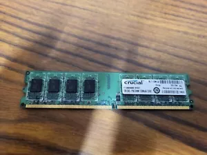 Crucial CT12864AA800.I8F BL111DJ.8Z 1GB 240-pin TESTED - Picture 1 of 3