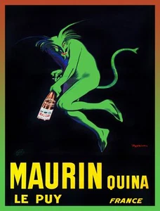 8326.Decoration Poster.Home Room wall design art print.Maurin Green Devil.Decor - Picture 1 of 1