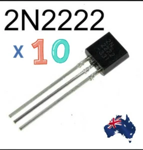 2N2222 General Purpose Transistor  -10pcs Arduino,  Electronics- IN AUS STOCK - Picture 1 of 2