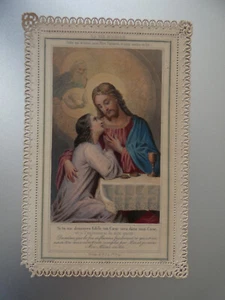 Image pieuse dentelle couleur vie d'union  letaille 319 - Picture 1 of 1