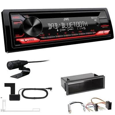 JVC KD-DB622BT DAB inkl Antenne Bluetooth für Volkswagen VW Golf IV 1997-2003 - Bild 1 von 4