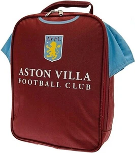 Aston Villa FC Shirt Lunch Kit Tasche Jungen Kinder Schule Kids AVFC Box - Bild 1 von 4