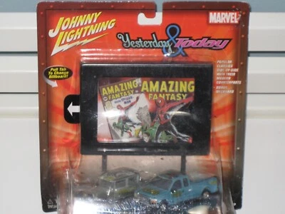 2002 JOHNNY LIGHTNING YESTERDAY & TODAY : AMAZING SPIDER-MAN VEHICLE SET - Image 1 of 3