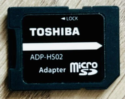 Toshiba MicroSD to SD adapter ADP-HS02 - Image 1 of 2