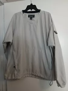 Page & Tuttle Mens XL Free Swing Golf Pullover Jacket Water Resistant Wind Proof - Picture 1 of 6