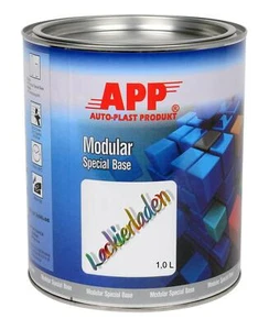 APP 0260092 1K Modular Special Base Mischlack 80-92 Aluminium sehr grobes Korn-S - Bild 1 von 10