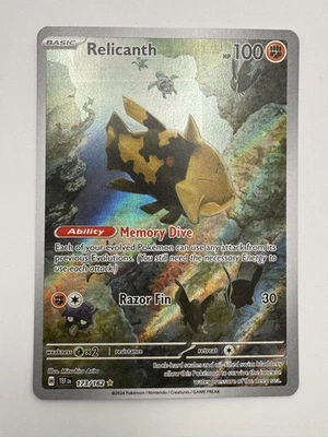 Relicanth 173/162 SV05: Temporal Forces Holo Pokemon TCG - NM - Image 1 of 2