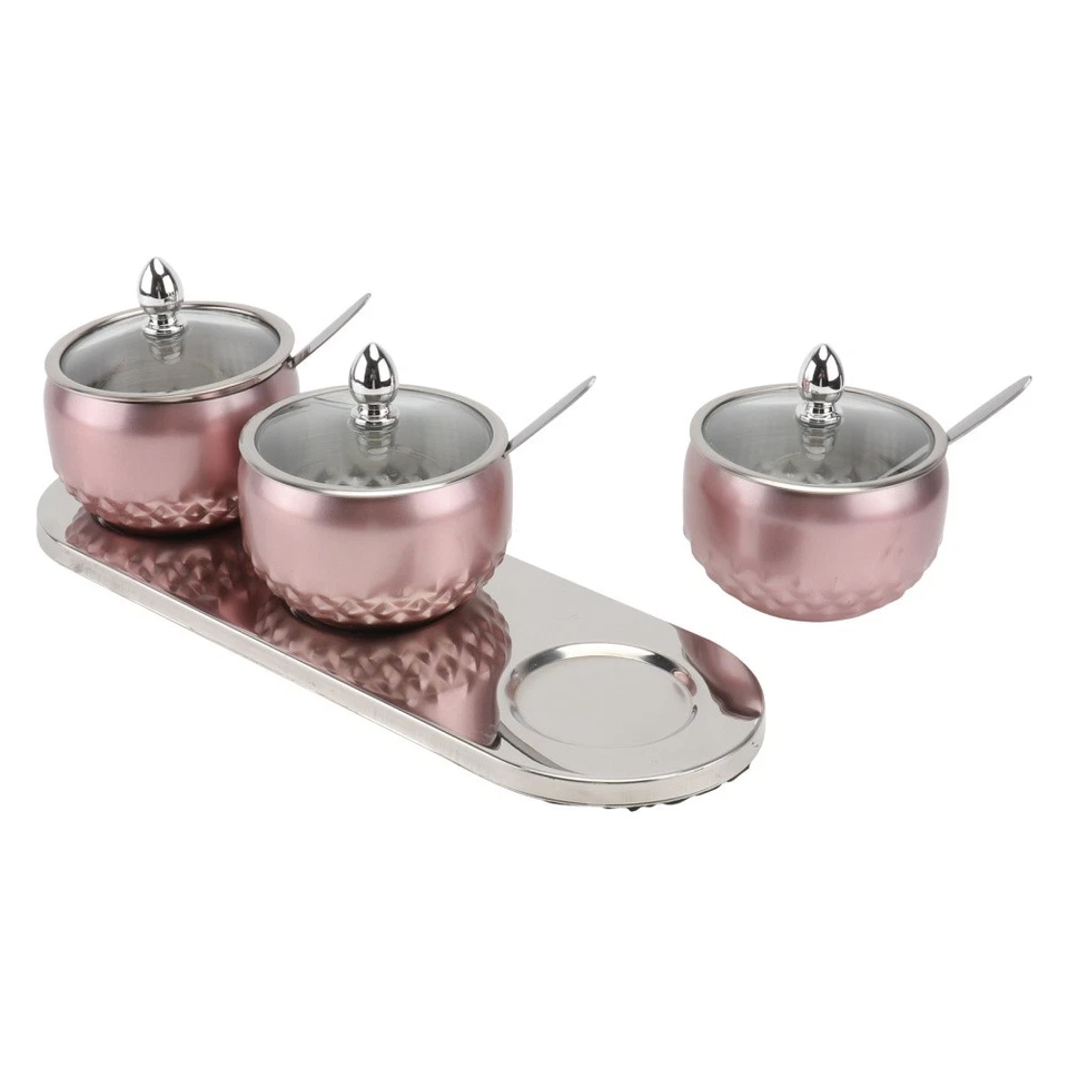 1 set stile europeo condimento vasetti da cucina condimento scatole nordici - Immagine 1 di 4