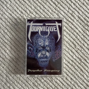 Tourniquet "Psycho Surgery" 1991 cassette (Metal Blade) - Picture 1 of 8