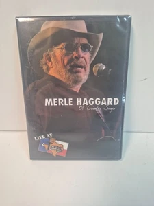 Merle Haggard - Live At Billy Bobs : Ol Country Singer (DVD, 2004) NEW SEALED - Imagen 1 de 2