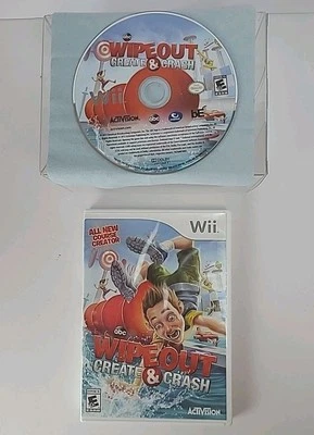 Wipeout Create And Crash Nintendo Wii 2013 Tested Working Pre Owned  - Image 1 of 4