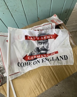 200+ JOBLOT BULK World Cup 06  England Car Window Flag St George EURO FOOTBALL - Image 1 of 4