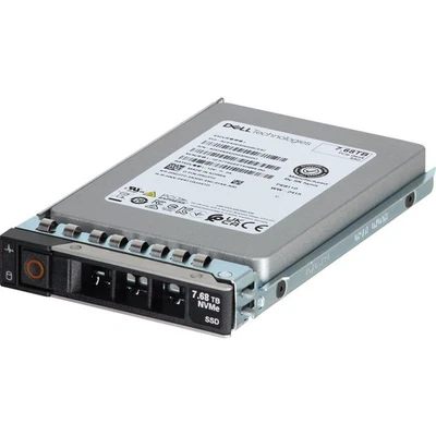 Dell 7.68TB Data Center NVMe Gen4 RI TLC 2.5 SSD PE8110 (RG3T2) - Image 1 of 4
