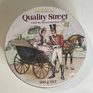 Vintage Quality Street Tin 1983 Empty 500g Mackintosh's Australian Collectable - Picture 1 of 9