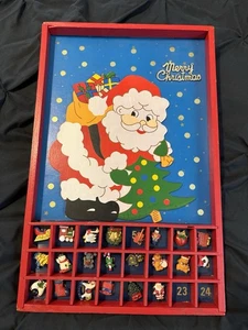 Vintage Magnet Advent Calendar - Rare - Incomplete - Read Description /See Pics - Picture 1 of 11