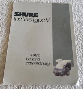 Shure the V15 Type V - " AL694A Advertisement, Flier " - Picture 1 of 7