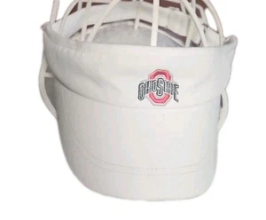 Nike Ohio St Visor weiß verstellbar Dri-Fit - Bild 1 von 6