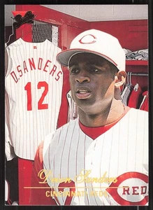 Deion Sanders, 1994 Studio, #172, Cincinnati Reds, - Imagen 1 de 2