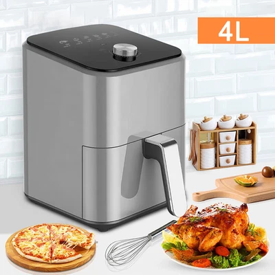 LONENENSSL Heissluftfritteuse Air fryer Backofen Heißluft Fritteuse 4L 1200W für 5 Personen