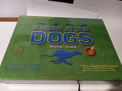 A Night at the Dogs Board Game Boxer Games, New Sealed Fun 2 to 8 Players - Image 1 of 4