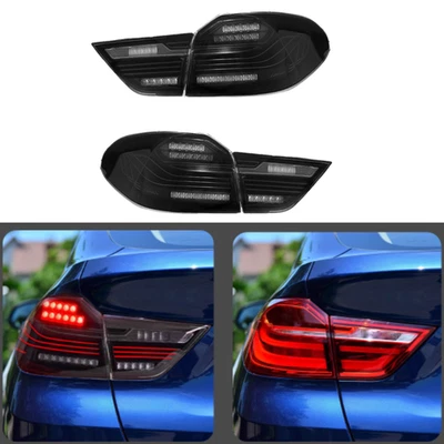 CSL Style LED Tail Lights For BMW X4 F26 G02 2014-2015 16 2017 2018 Rear Lamp Foto 1 de 4