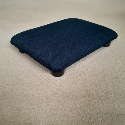 7.5 cm small Ottoman Low Bench under desk home office footrest multicolour  - Image 1 of 4