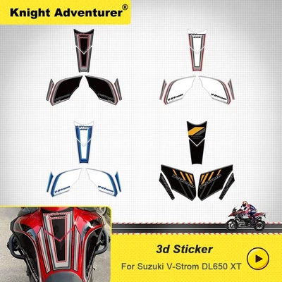 Cubierta protectora de tanque de combustible adhesiva para Suzuki Vstrom 650 DL650 XT 2017-2021 Foto 1 de 4