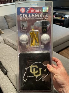 NEW Datrek Collegiate University of Colorado Buffaloes 5 pc. Golf Towel Ball Set - Picture 1 of 2