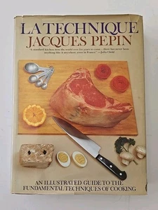 La Technique Jacques Pepin 1976 5. Druck illustriert Hardcover mit Staub... - Bild 1 von 10