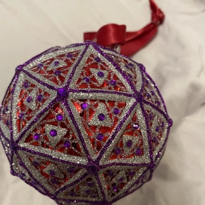 2017 Waterford New Year's Eve Ball Times Square Ball Ornament 6" Kindness - Image 1 of 4