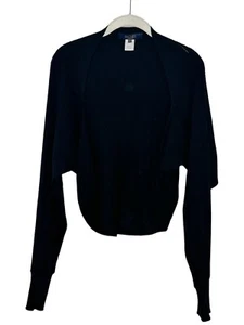 Rachel Roy Women’s Black Cocoon Open Cardigan Dolman Sleeve Sweater Size M - Picture 1 of 5