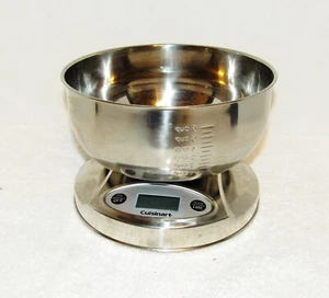 Cuisinart Precision Chef Küchenwaage KS-06B 11 Pfund Kapazität Digital Edelstahl - Bild 1 von 3