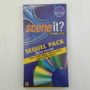 Scene It The DVD Game Sequel Pack Movie Edition Mattel NEW - Picture 1 of 4